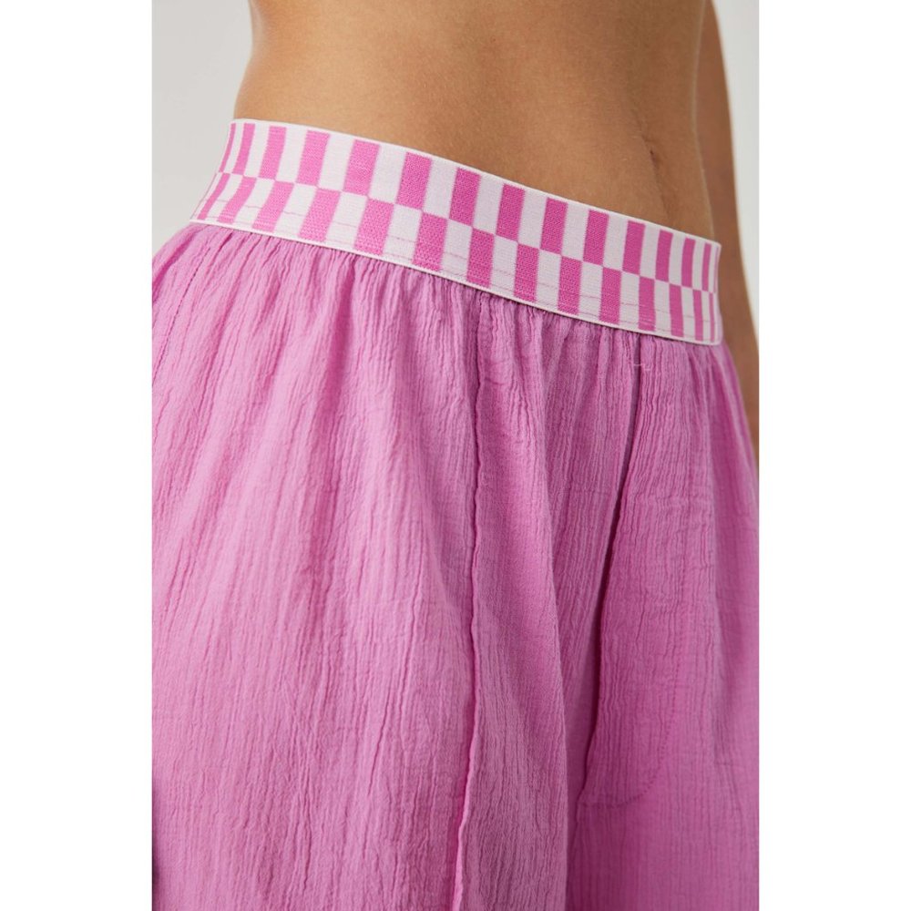 NWT Free People Sleep Talk Boxer Shorts / Vibrant Flower Free Shipping - Picture 5 of 5